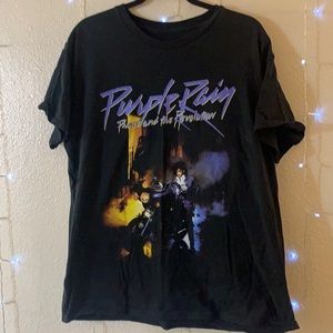 Purple rain t shirt